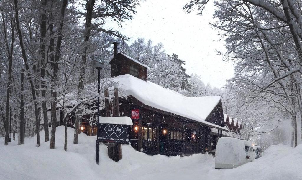 Double Black Hotel Hakuba Exterior foto